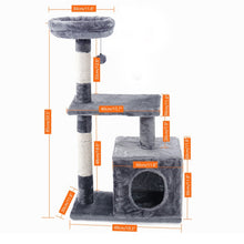 Load image into Gallery viewer, Unique Design Cat Scratcher Cat Toys Domestic Delivery Cat Climbing Frame Pet Supplies 2 Colors Kitten Play Toys Small Cat House
