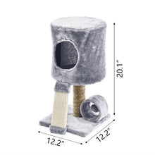 Load image into Gallery viewer, Unique Design Cat Scratcher Cat Toys Domestic Delivery Cat Climbing Frame Pet Supplies 2 Colors Kitten Play Toys Small Cat House
