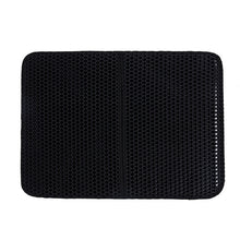 Load image into Gallery viewer, Pet Cat Litter Mat Waterproof EVA Double Layer Cat Litter Trapping Pet Litter Box Mat Clean Pad Products For Cats Accessories
