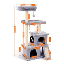 Load image into Gallery viewer, Unique Design Cat Scratcher Cat Toys Domestic Delivery Cat Climbing Frame Pet Supplies 2 Colors Kitten Play Toys Small Cat House
