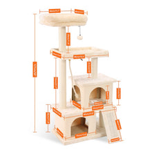 Load image into Gallery viewer, Unique Design Cat Scratcher Cat Toys Domestic Delivery Cat Climbing Frame Pet Supplies 2 Colors Kitten Play Toys Small Cat House
