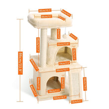 Load image into Gallery viewer, Unique Design Cat Scratcher Cat Toys Domestic Delivery Cat Climbing Frame Pet Supplies 2 Colors Kitten Play Toys Small Cat House
