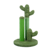 Load image into Gallery viewer, Cute Cactus Pet Cat Tree Toys with Ball Scratcher Posts for Cats Kitten Climbing Tree Cat Toy Protecting Furniture Fast Delivery
